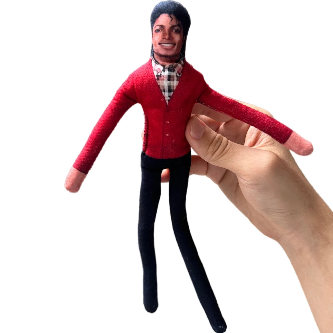 Michael Jackson-Inspired Plush Figure