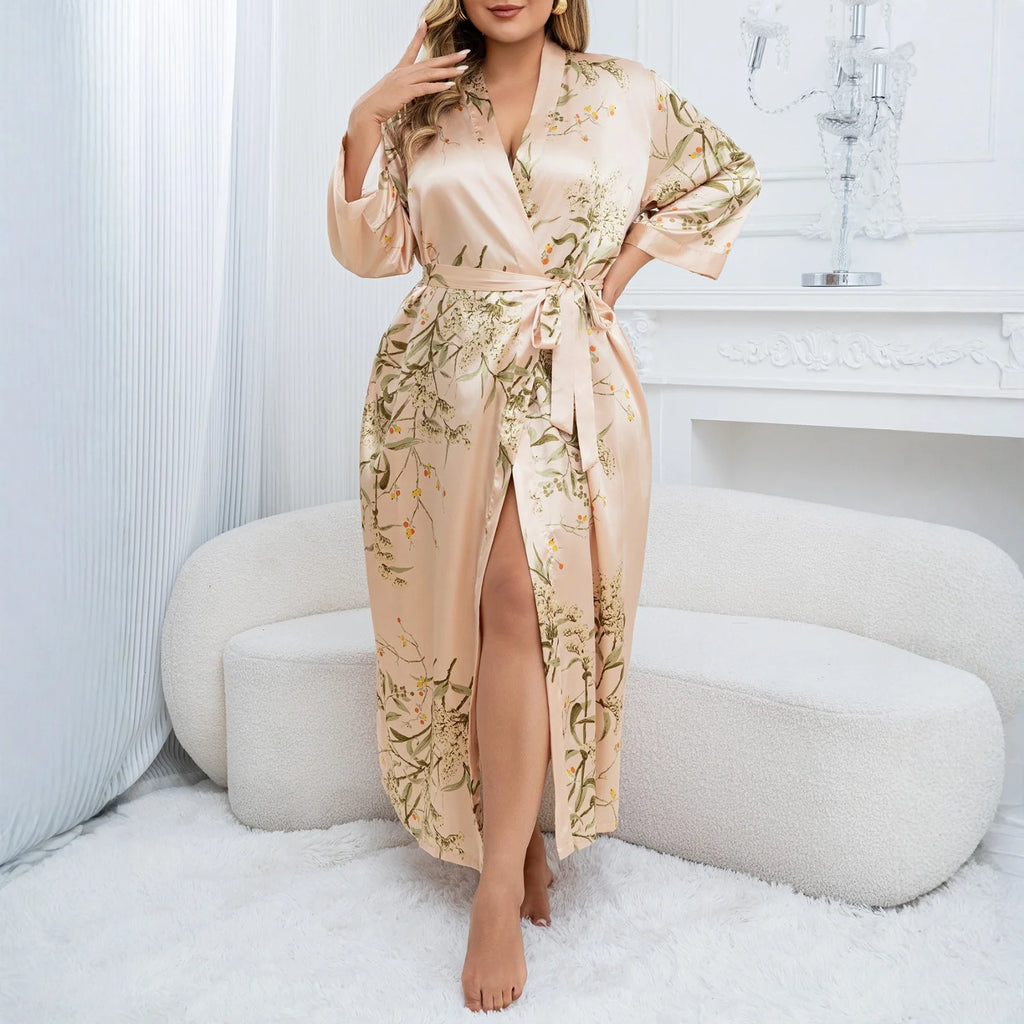 Women's Oversized Floral Lounge Nightdress