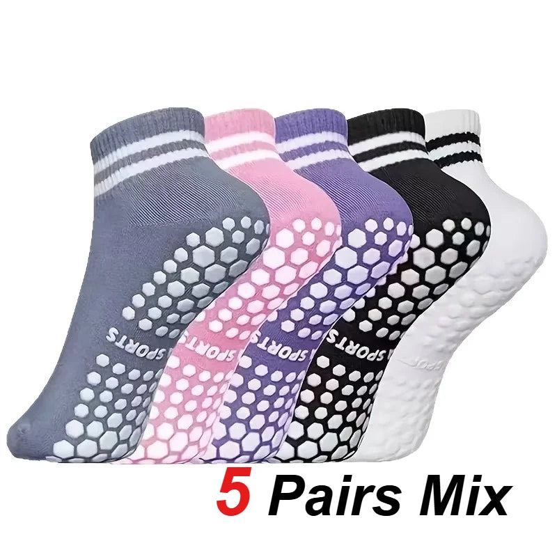 Women's Non-Slip Pilates & Yoga Grip Socks