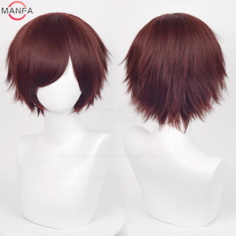 Short Synthetic Cosplay Wig – 30 cm