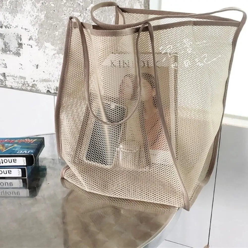Mesh Beach Tote Bag