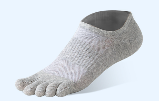 Cotton Five-Toe Sports Socks