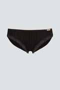 Organic Ribbed Briefs: Womens