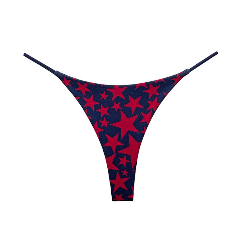 Women's Low-Waist Cotton Thong