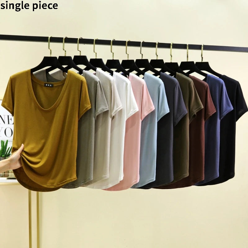 Women's Modal Short-Sleeve Lounge T-Shirt