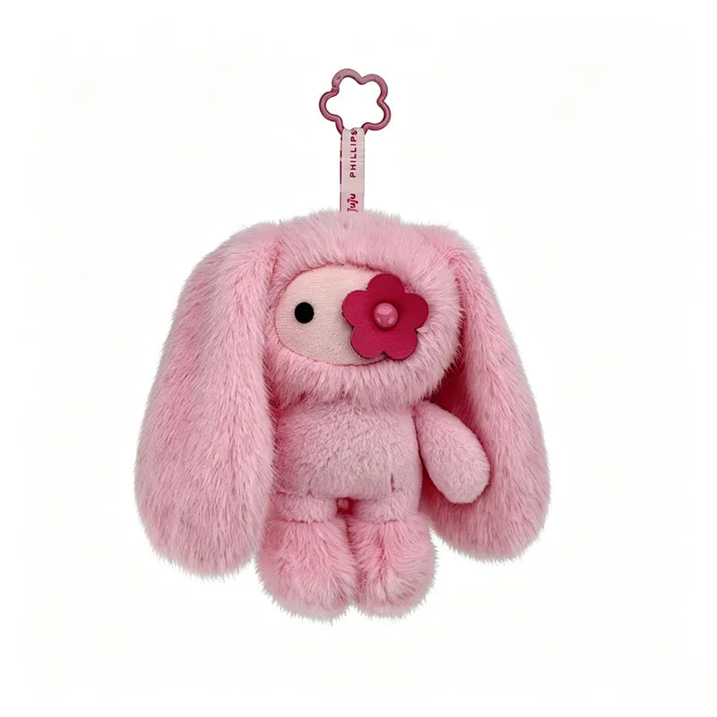Rabbit Plush Keyring & Bag Charm