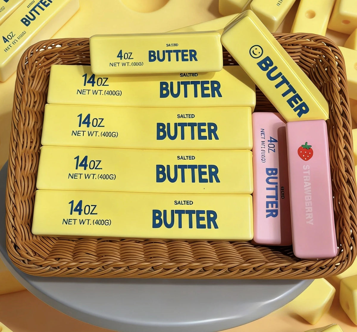 23cm Butter Stick Squishy Fidget Toy