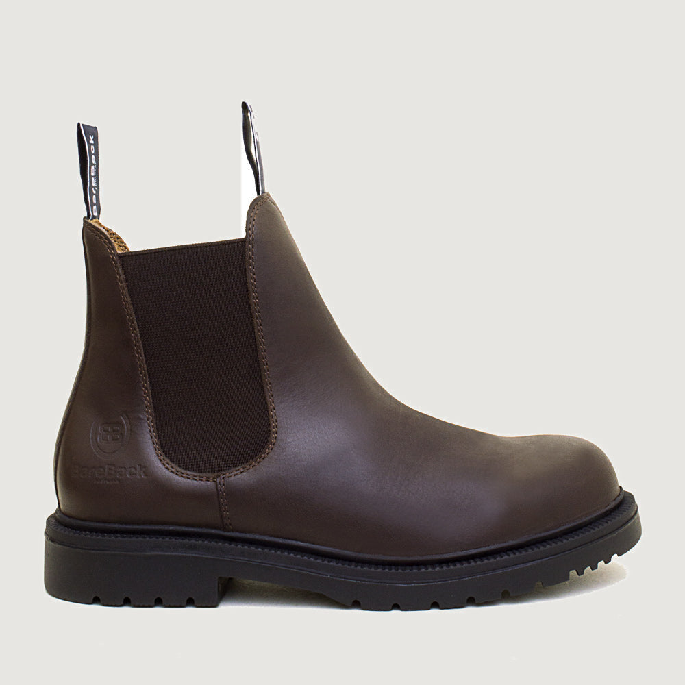 Detroit Steel Toe Cap Work Boots - Brown