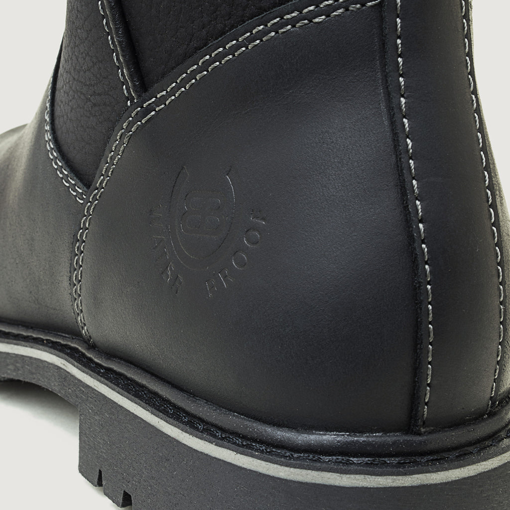 Quebec Waterproof Ankle Boots - Black
