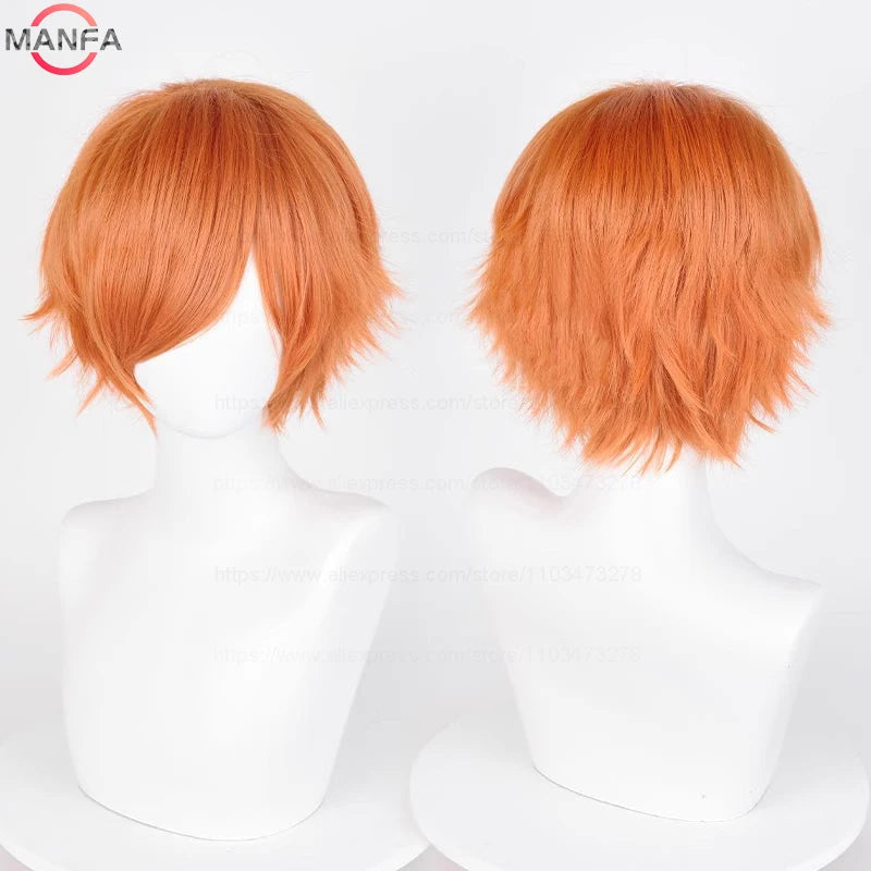 Short Synthetic Cosplay Wig – 30 cm