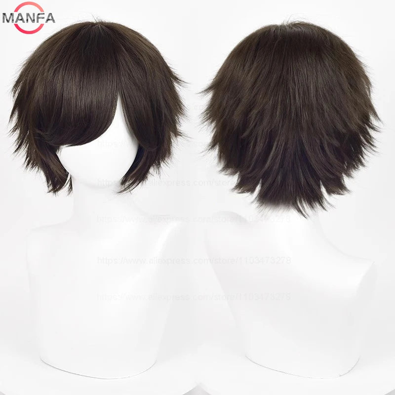 Short Synthetic Cosplay Wig – 30 cm