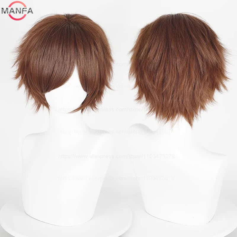 Short Synthetic Cosplay Wig – 30 cm