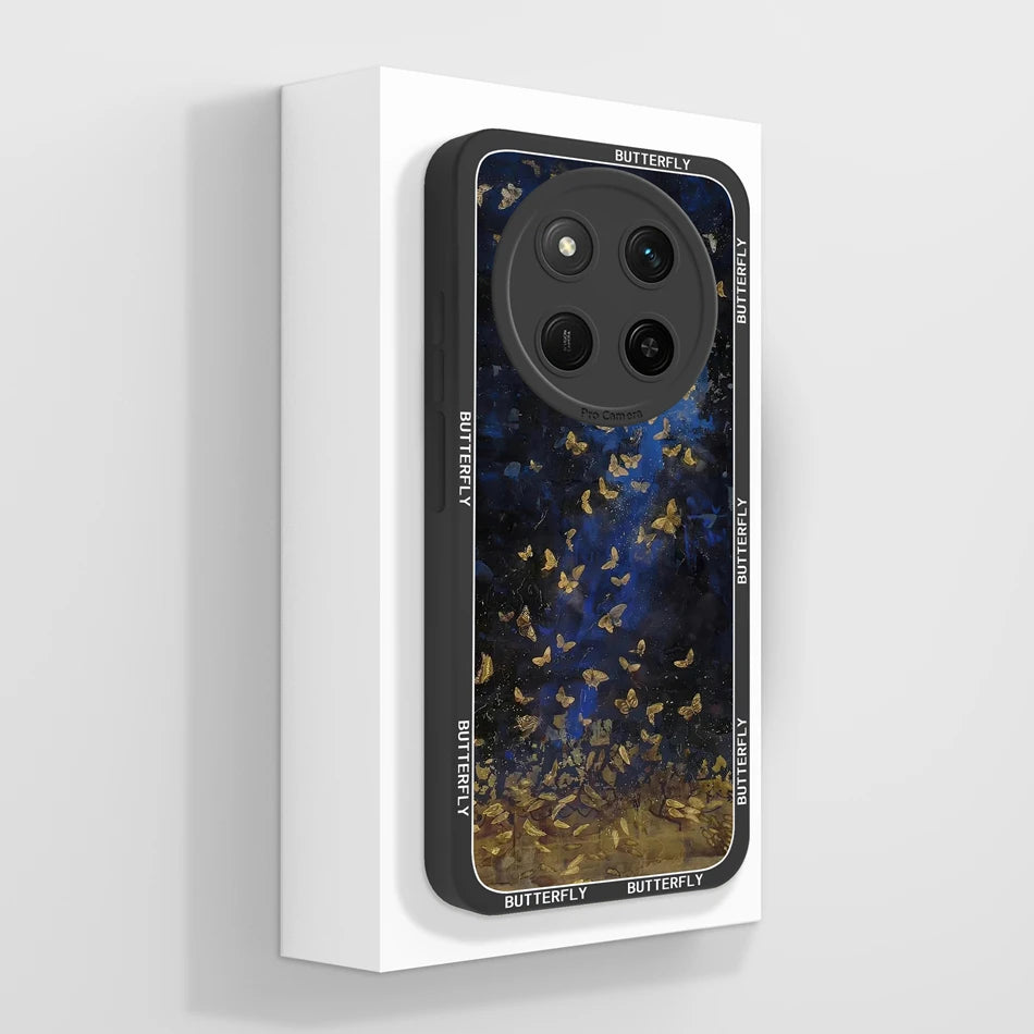 For Honor X9C Smart Phone Cover Creative Camera Protection Funda For Honor X 9C High Quality Soft Liquid Silicone Bumper Shell