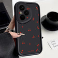 Mini Red Cherry Printed Soft TPU Phone Case For Honor 400 Pro 200 Pro X8c X9c Smart X6a X6b X6c Magic7 Lite Silicone Back Cover