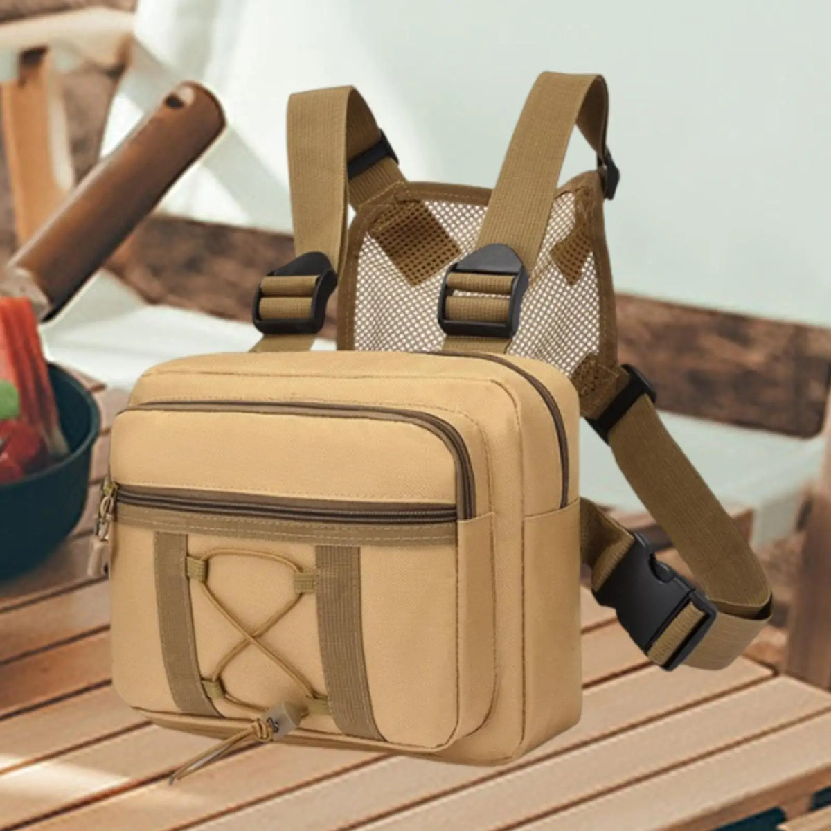 Men's Outdoor Chest Rig Bag