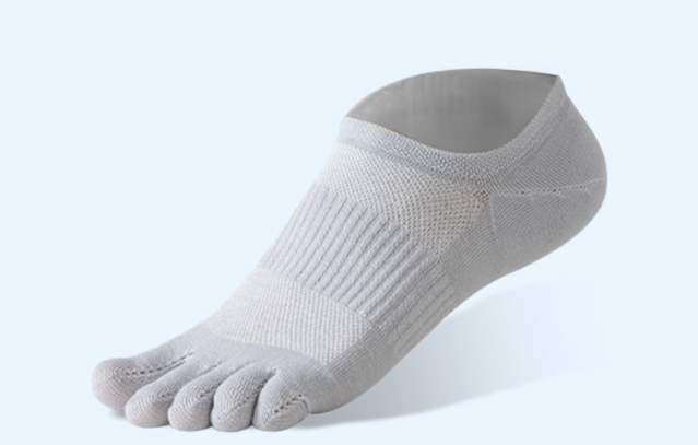 Cotton Five-Toe Sports Socks