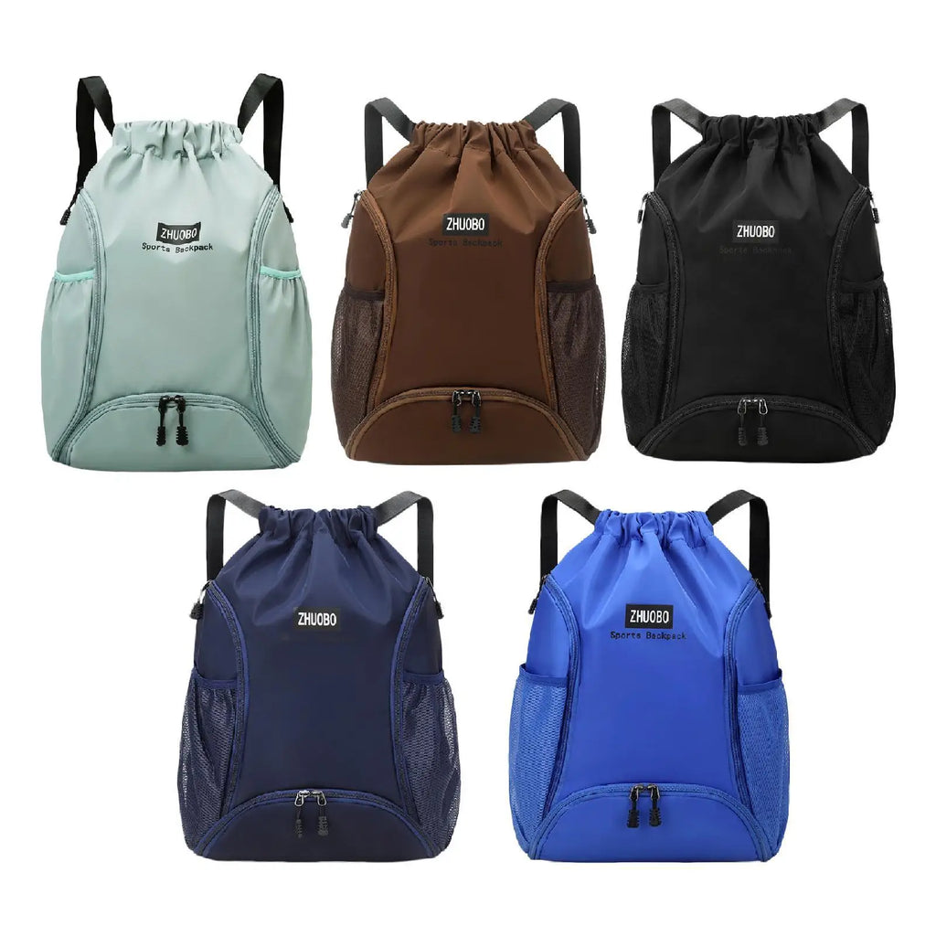 Drawstring Sports Ball Backpack