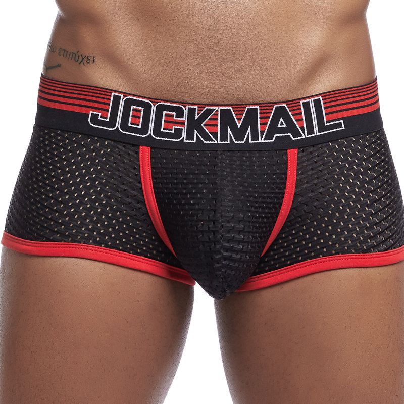 Men's Quick-Dry Mesh Boxer Briefs
