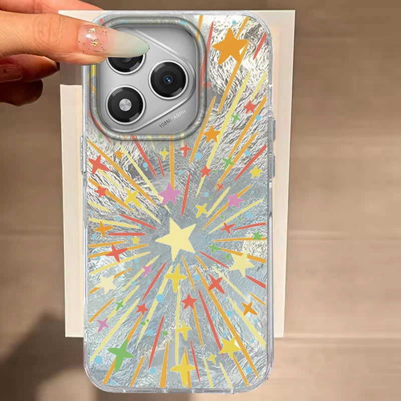 For Honor 400 200 Pro Migic6 7 5 70 Lite 90 Smart X9b X8b X8c X9a X9c X7c X8a X7B 5G Space Starry Sky Vortex Pattern Phone Case