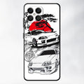 JDM Sport COOL Car Case for Huawei P Smart 2019 P30 P20 Pro P20 Lite 2018 P20 P40 Lite Funda Phone Cover