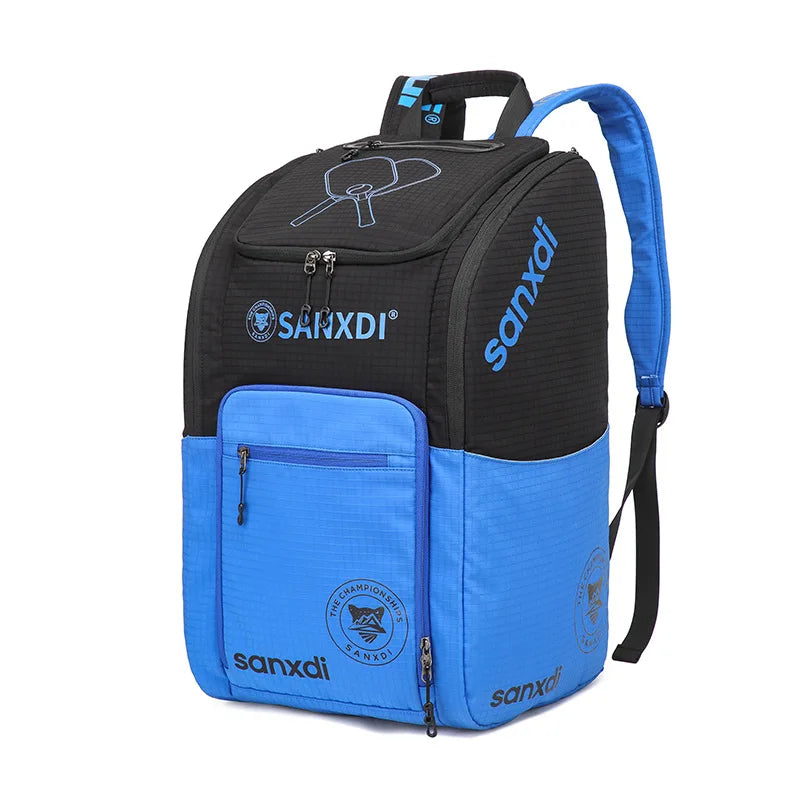 Peak Sports Bag Large Capacity Tennis Racket Bag Waterproof Badminton Shuttlecock Independent Compartment Travel Gear Backpack