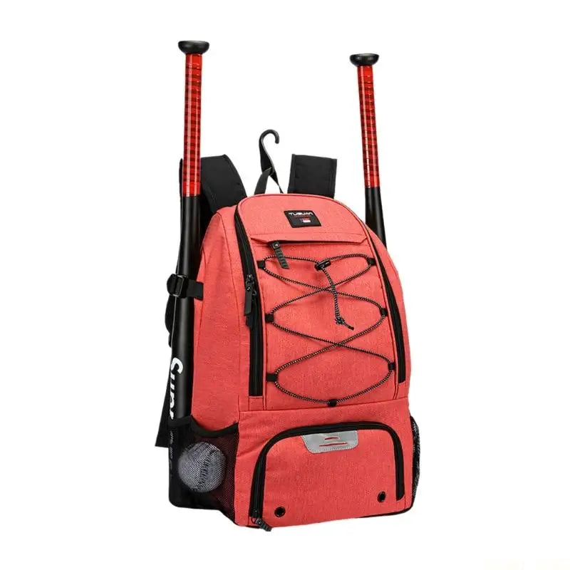 U2JB High Quality Polyester Baseball Practice Backpack Designed With Reinforced Fasteners And Ergonomic For Long Lasting Use