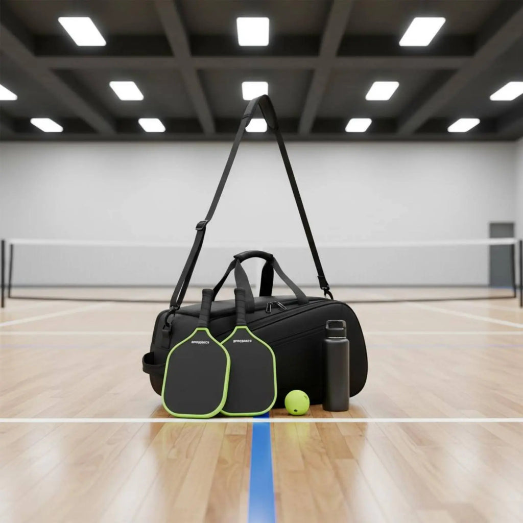 Pickleball Bag Large Capacity Pickleball Backpack Transformable Athletic Bag Multi-Functional Separate Shoe Compartment