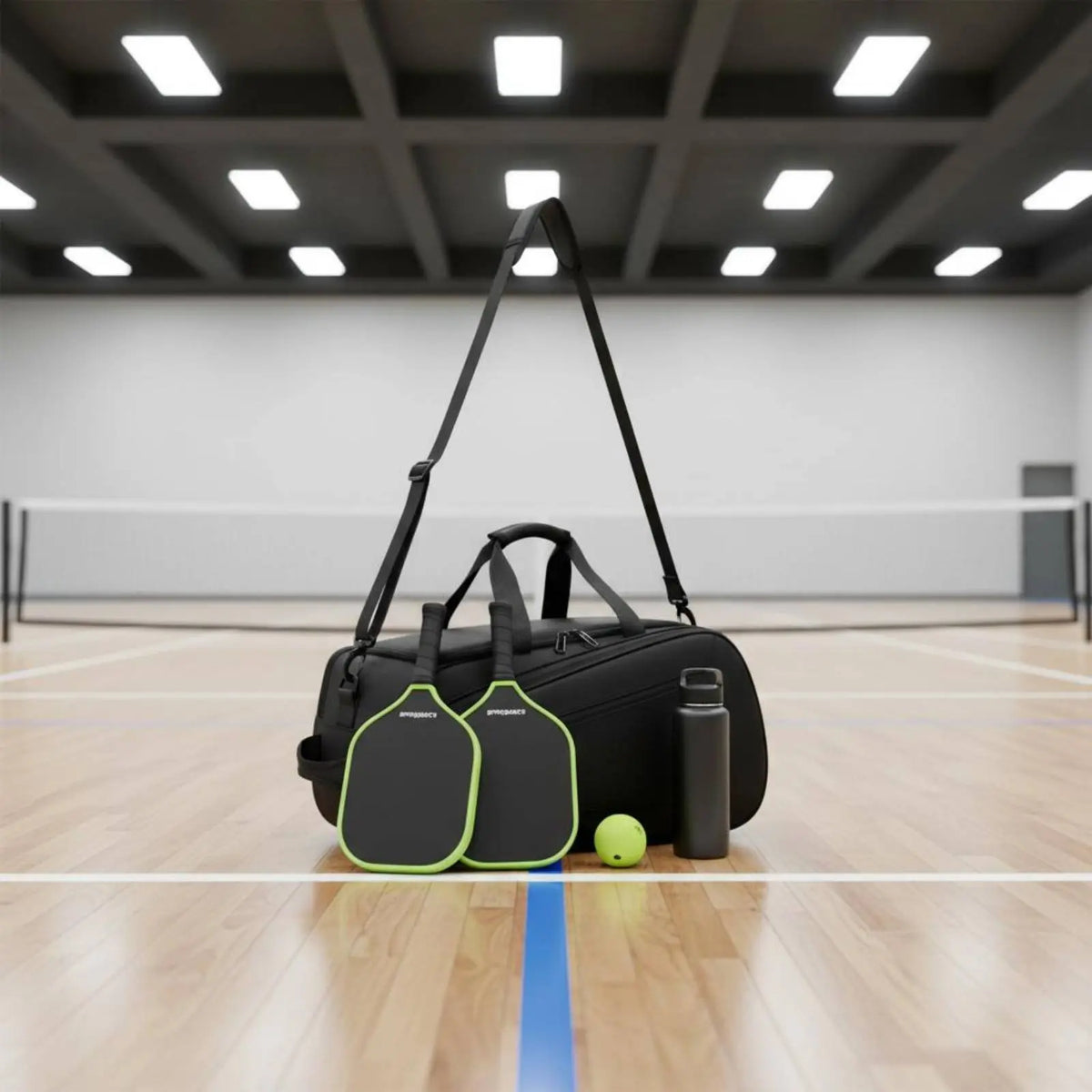 Pickleball Bag Large Capacity Pickleball Backpack Transformable Athletic Bag Multi-Functional Separate Shoe Compartment