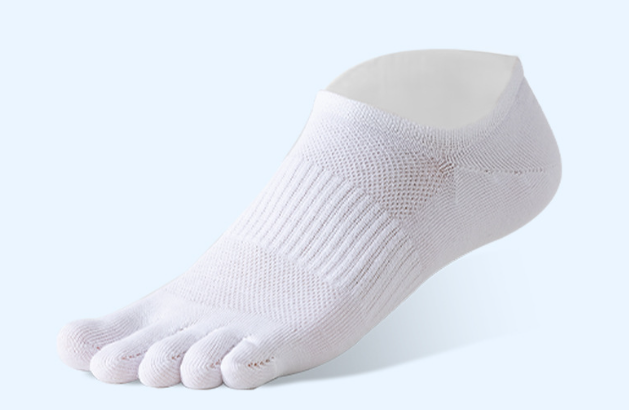 Cotton Five-Toe Sports Socks