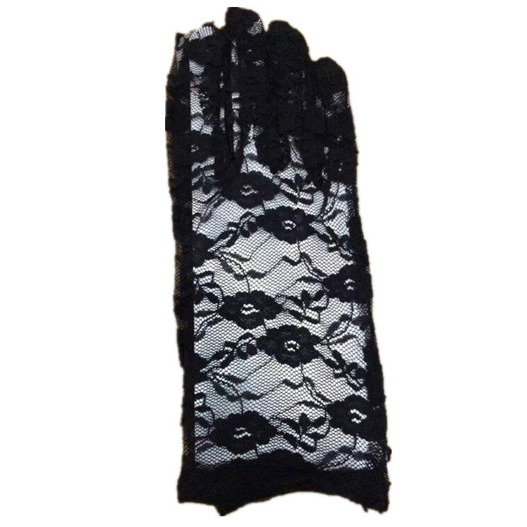 Harvey Halloween Fancy Dress Show Party Play Characters Blood Gloves Cross Skeleton Lace Gloves