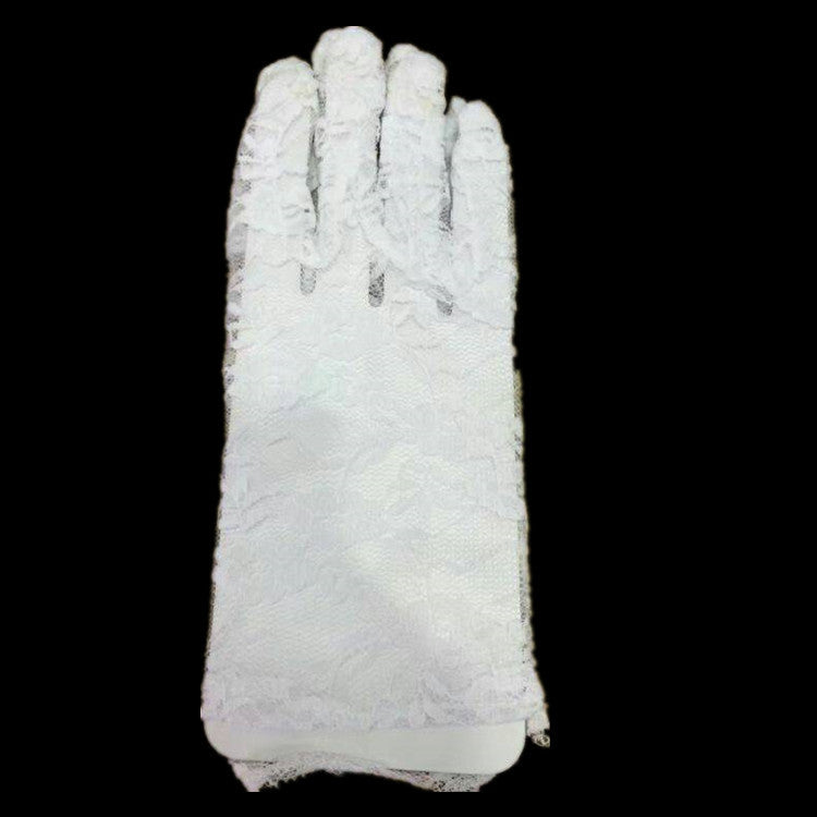 Harvey Halloween Fancy Dress Show Party Play Characters Blood Gloves Cross Skeleton Lace Gloves