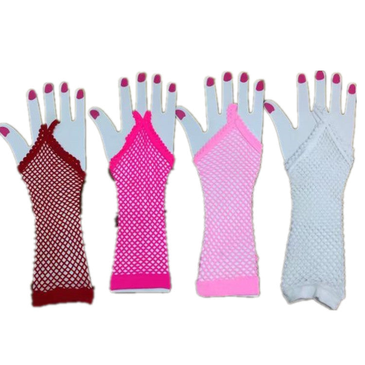 Harvey Halloween Fancy Dress Show Party Play Characters Blood Gloves Cross Skeleton Lace Gloves
