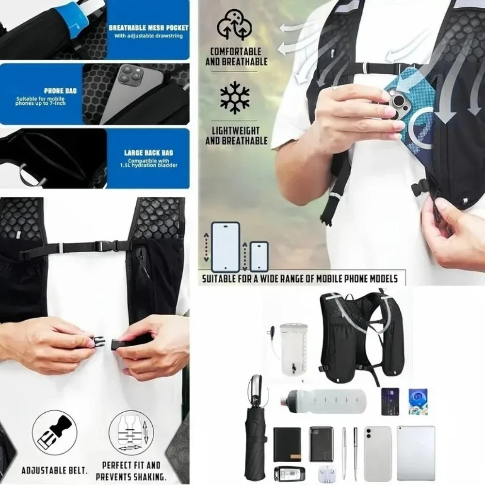 Lightweight Running Hydration Vest