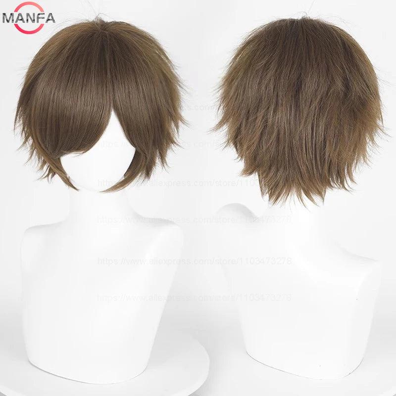 Short Synthetic Cosplay Wig – 30 cm