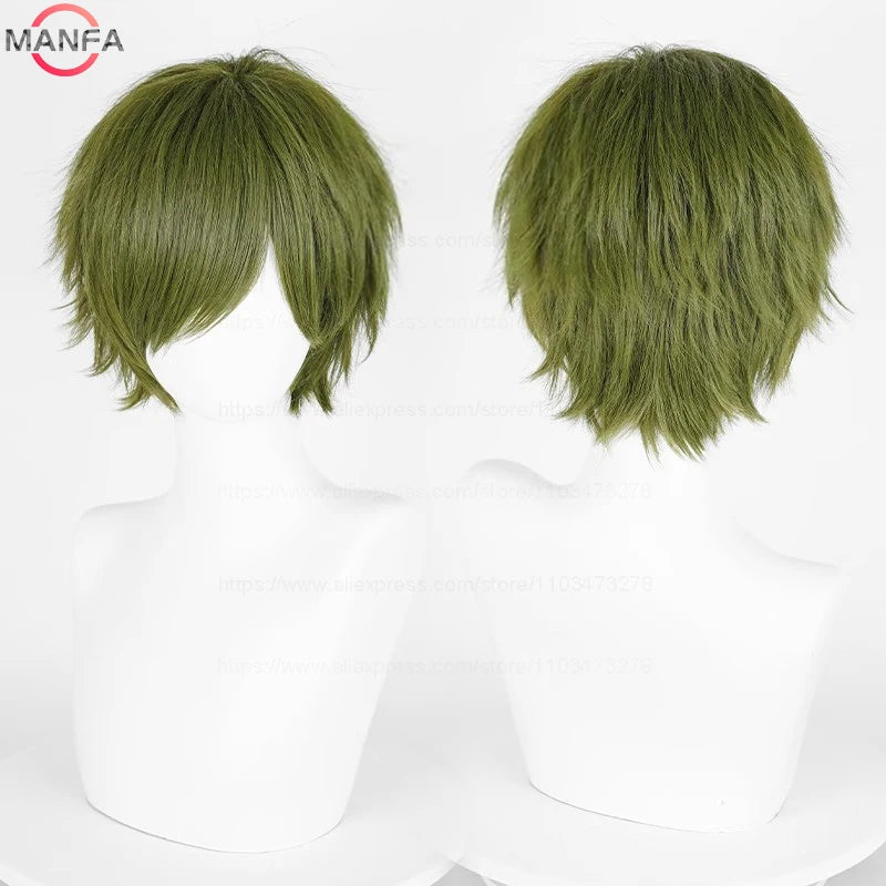 Short Synthetic Cosplay Wig – 30 cm