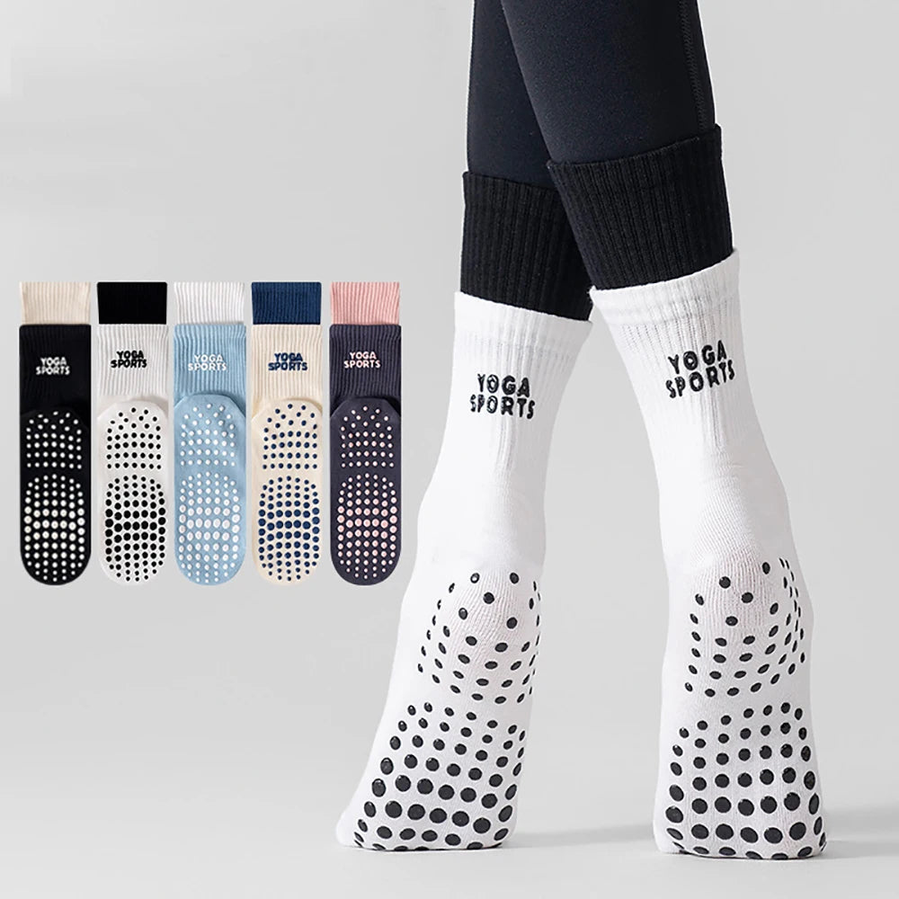 Non-Slip Pilates & Yoga Grip Socks