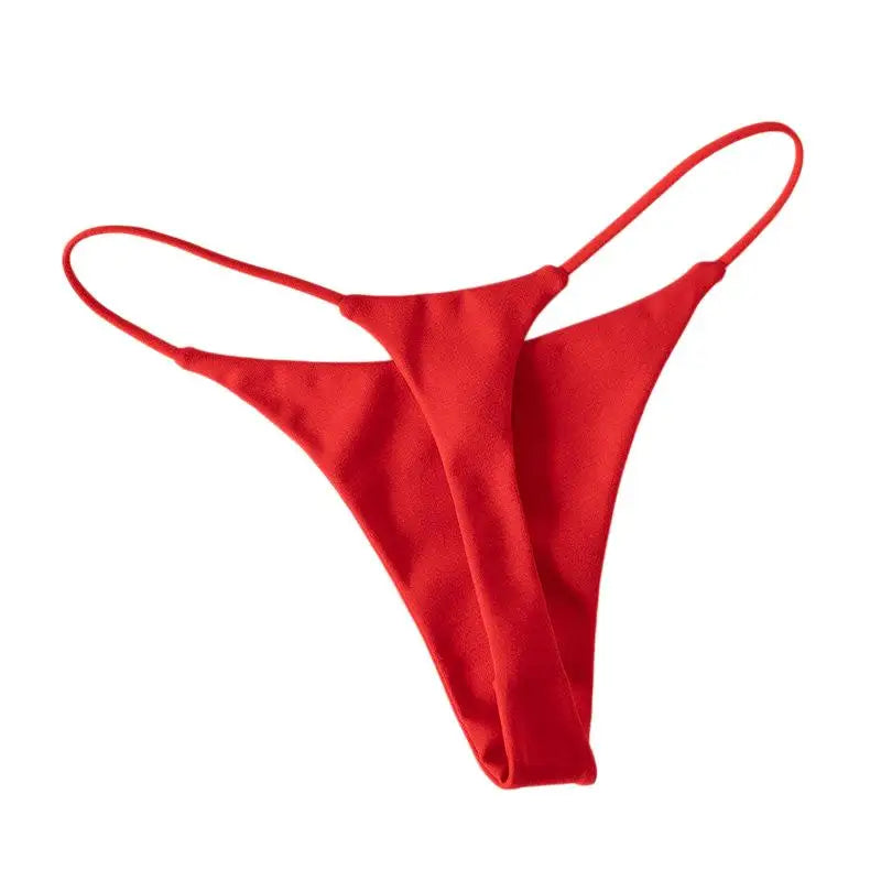 Women's Low-Waist Cotton Thong