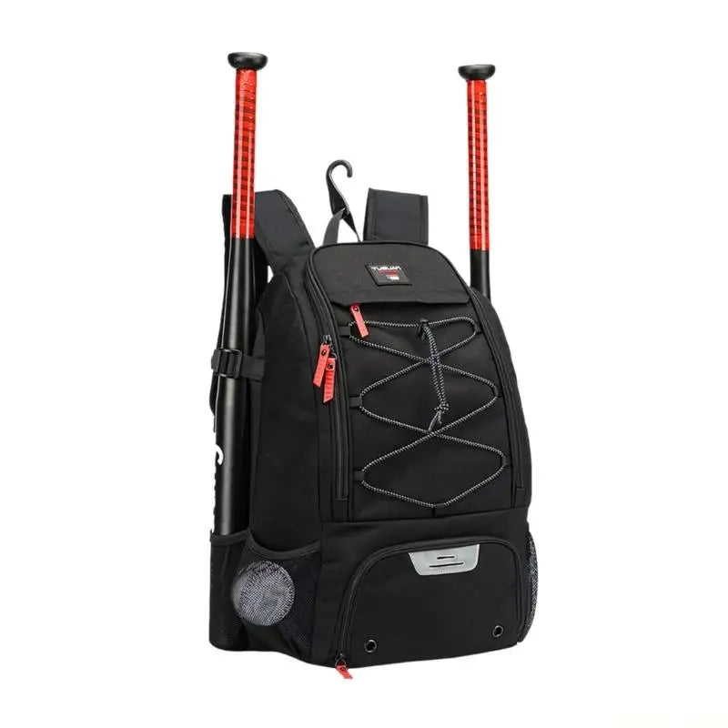 U2JB High Quality Polyester Baseball Practice Backpack Designed With Reinforced Fasteners And Ergonomic For Long Lasting Use