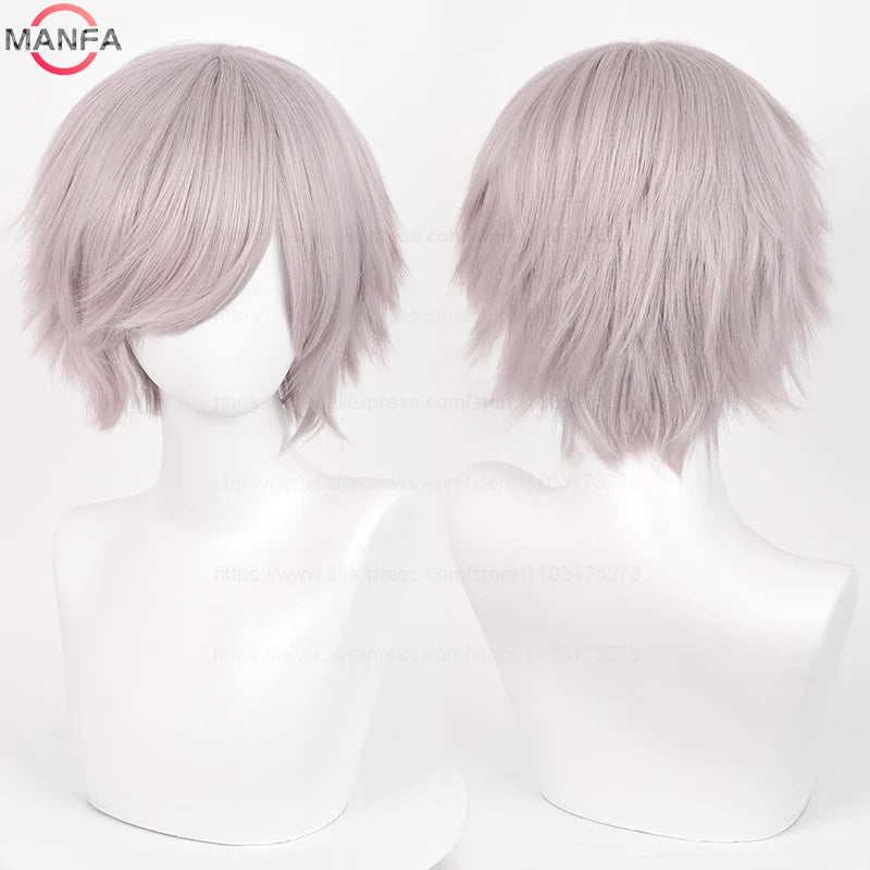 Short Synthetic Cosplay Wig – 30 cm