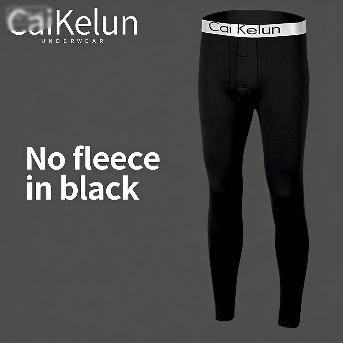 Men's Thermal Underwear Pants Winter Thick Fleece Lined Long Johns Warm Leggings Base Layer Bottoms Keep Warm Compression Tights