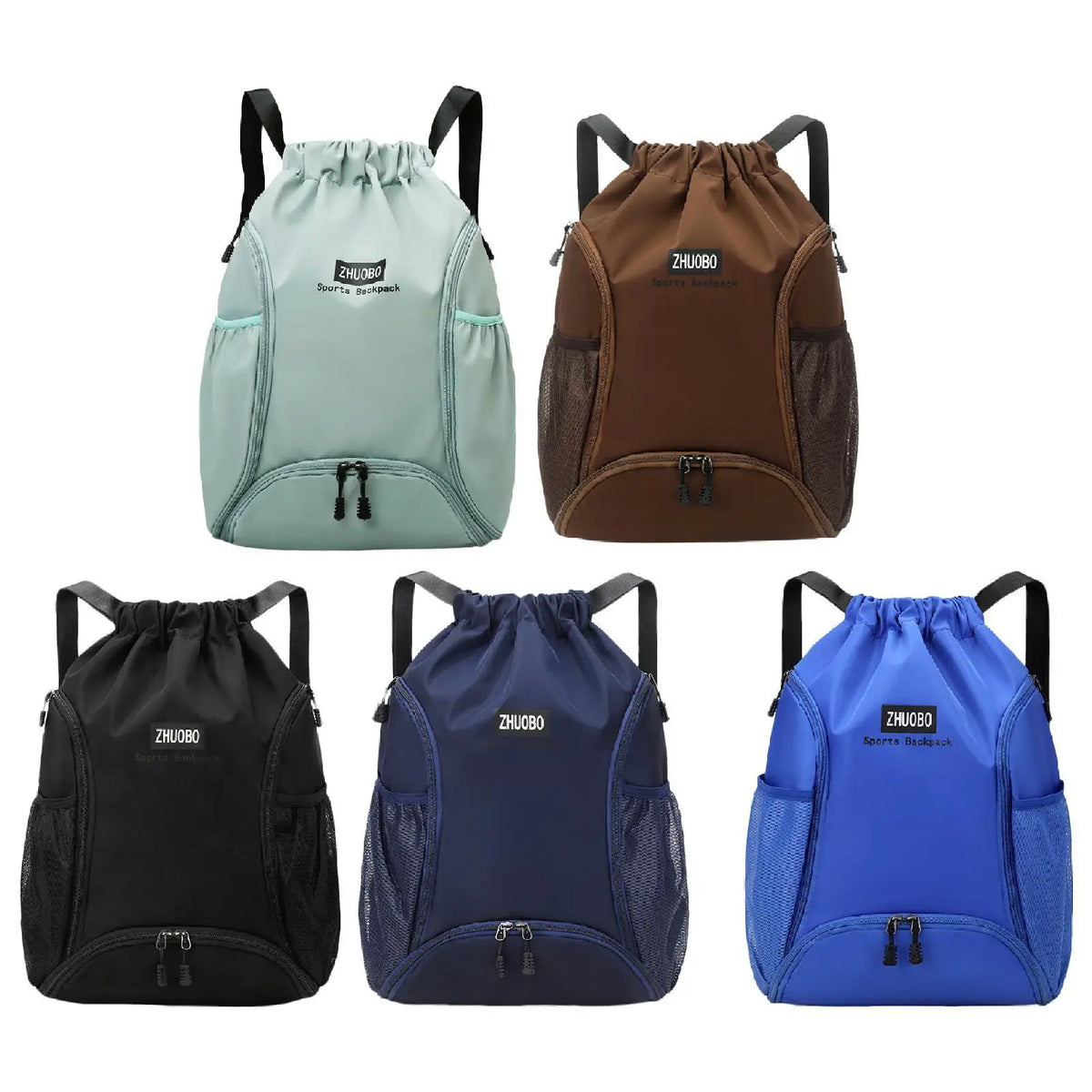 Drawstring Sports Ball Backpack