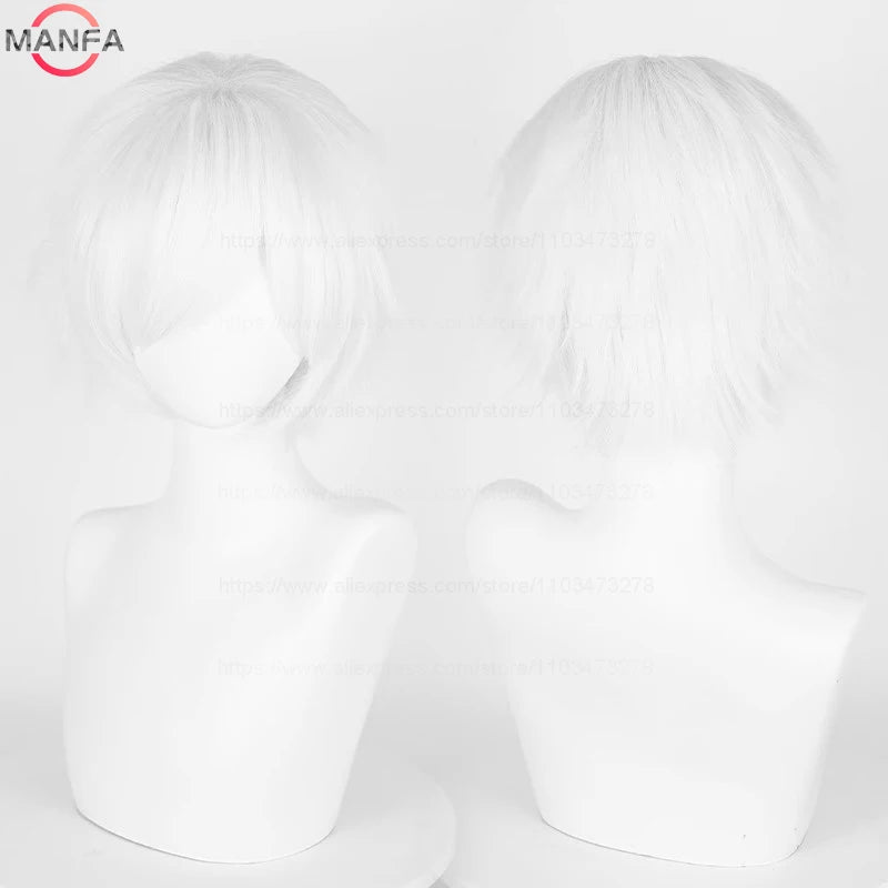 Short Synthetic Cosplay Wig – 30 cm