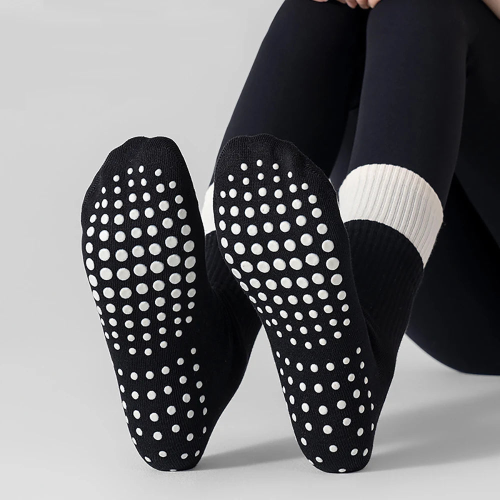 Non-Slip Pilates & Yoga Grip Socks