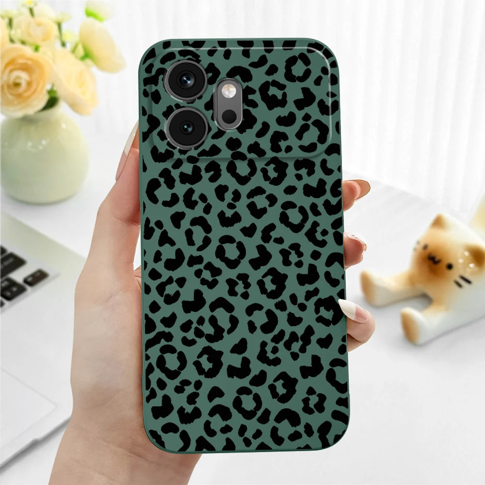 Cheetah Spot Phone Case For Huawei Honor 600 400 300 200 100 90 Pro Lite Smart Magic 8 7 4 Silicone Soft Cover