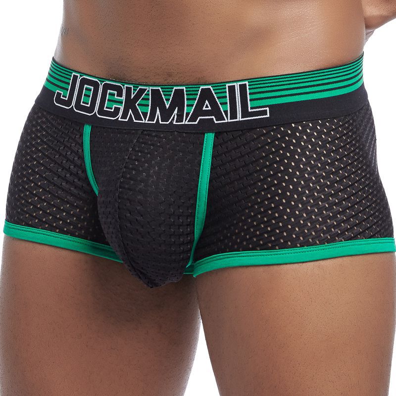 Men's Quick-Dry Mesh Boxer Briefs