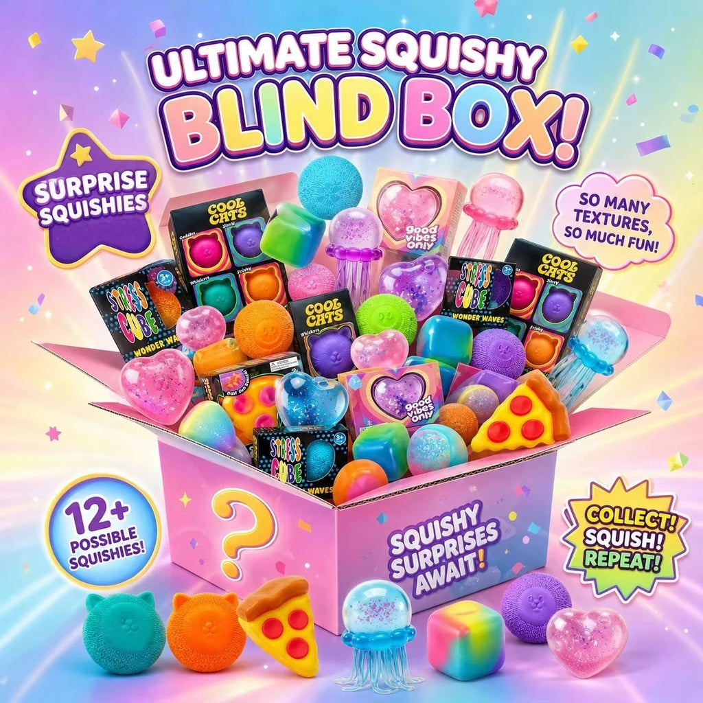 Random Squishy Fidget Toy – 1 Piece