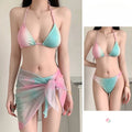 Women's Pink & Blue Bikini Set