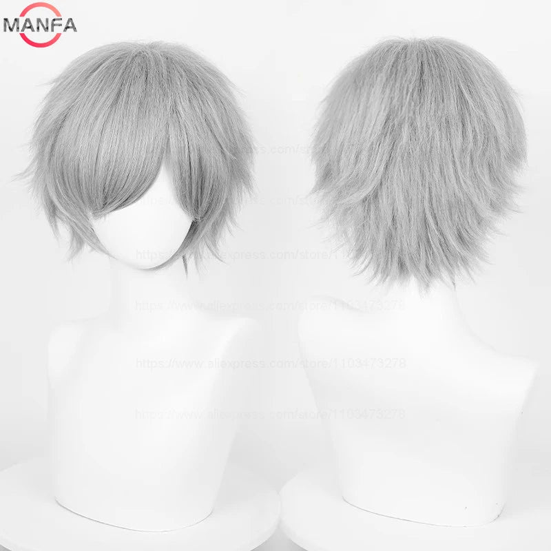 Short Synthetic Cosplay Wig – 30 cm