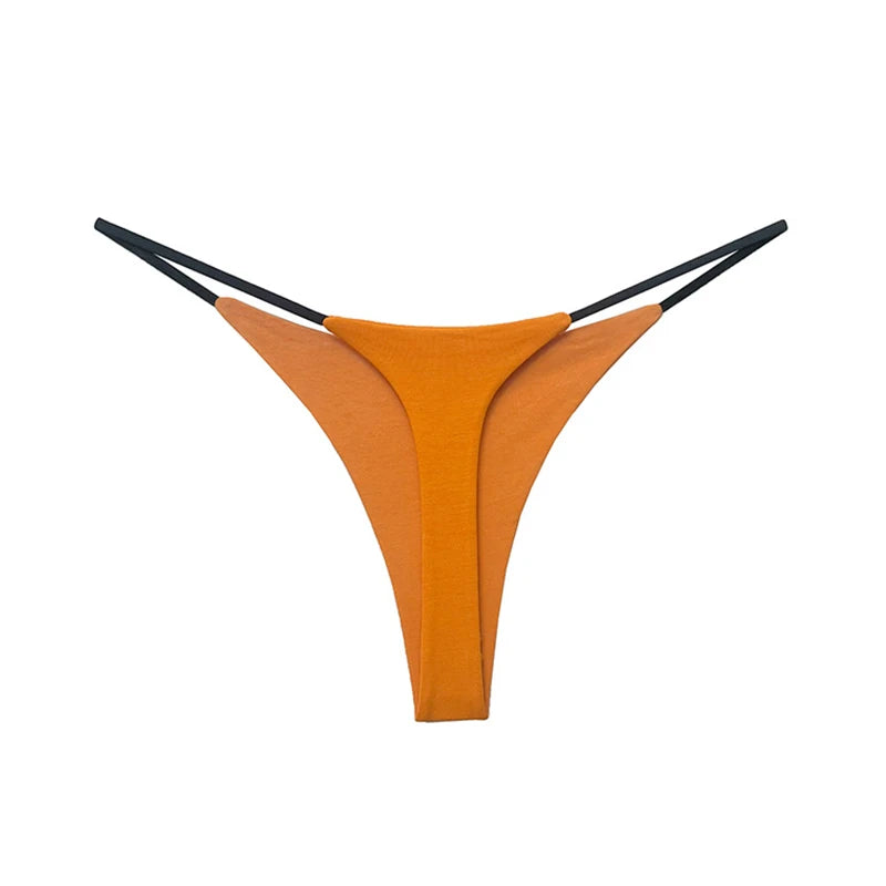 Women's Low-Waist Cotton Thong