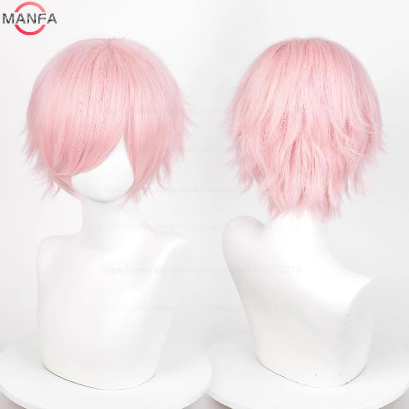 Short Synthetic Cosplay Wig – 30 cm